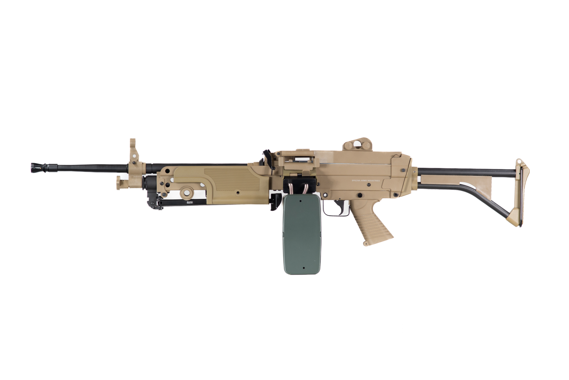 Replika karabinu maszynowego SA-249 MK1 CORE™ - Tan (OUTLET) OD-G-OUT-72-036940-00 asgbox.pl Replika karabinu maszynowego SA-249 MK1 CORE™ - Tan (OUTLET) - obrazek 4