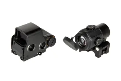 asgbox.pl - Zestaw celownika XPS 3-2 + Magnifier G43 3x - Czarny