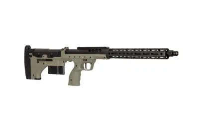 Replika karabinu snajperskiego Desert Tech SRS-A2/M2 22” (leworęczna) - oliwkowa - obrazek 5