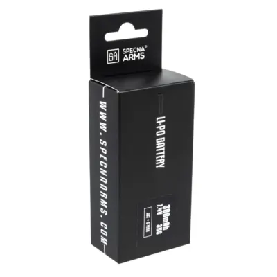 Alternative view of Akumulator Li-Po Specna Arms x Gens Ace 300 mAh 35C 7.4V JST G-Tech