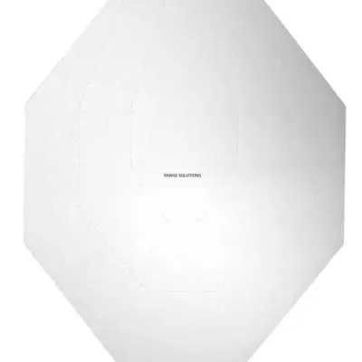 Kartonowe Tarcze IPSC Range Solutions Białe/Brązowe 50szt RAN-14-045247-00 asgbox.pl