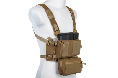 Kamizelka taktyczna typu Chest Rig Specna Arms Tactical Adaptive V2 Tan - obrazek 3