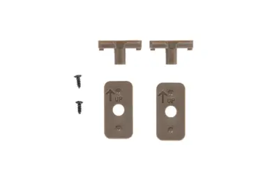 Adapter słuchawek typu Comtac Woport na szyny typu ARC (Typ AMP) Tan - obrazek 2