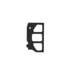 asgbox.pl - Aluminiowy spust do replik 1911/Hi-Capa - Czarny