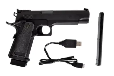 Replika pistoletu elektrycznego CM128S MOSFET Edition - czarna (OUTLET) - obrazek 5