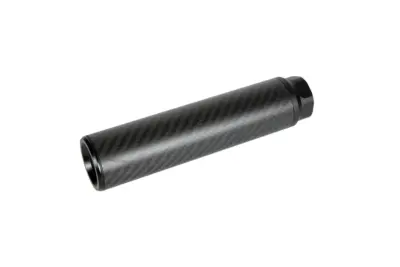 Lekki carbonowy tłumik dźwięku do replik SRS - 175mm - obrazek 2