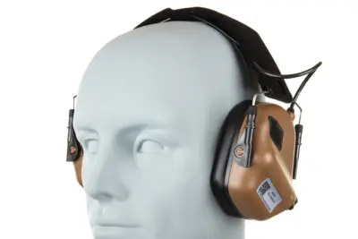 Aktywne ochronniki słuchu Earmor M31 MOD.4 Coyote Brown - obrazek 2