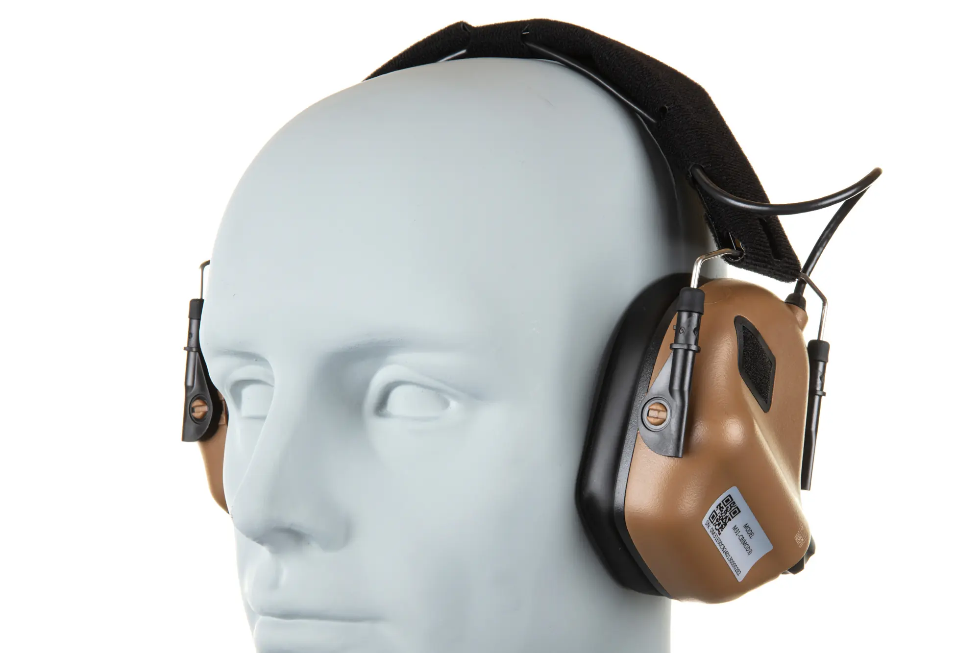 Aktywne ochronniki słuchu Earmor M31 MOD.4 Coyote Brown OD-G-EAR-31-041974-00 asgbox.pl Aktywne ochronniki słuchu Earmor M31 MOD.4 Coyote Brown - obrazek 2