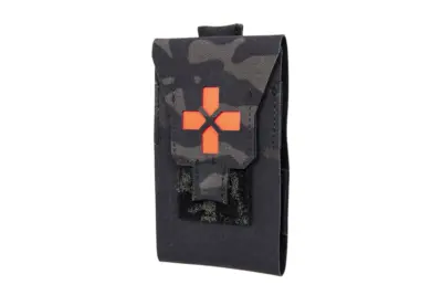 Mała przenośna apteczka zrywana IFAK Wosport BP-106R MC Black - obrazek 3