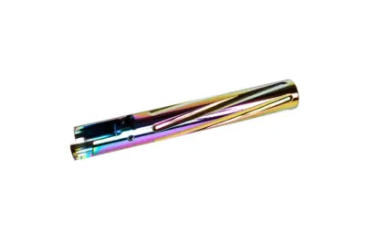 Karbowana lufa zewnętrzna no-recoil Hi-CAPA 5.1 - Tęczowa - obrazek 3