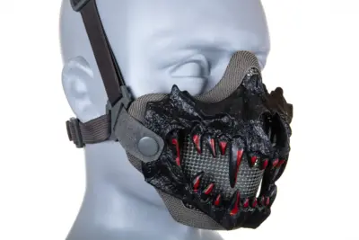 Maska Stalker Fangs Standard Szary - obrazek 4