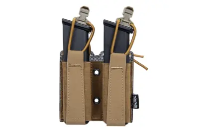 Elastyczna podwójna ładownica pistoletowa Primal Gear Coyote Brown - obrazek 3