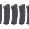 Zestaw 5 magazynków Mid-Cap 130/30 kulek Arcturus EMM AK MOD1 Variable-Cap Windowed do replik AK Czarny OD-G-ACR-05-044901-00 asgbox.pl