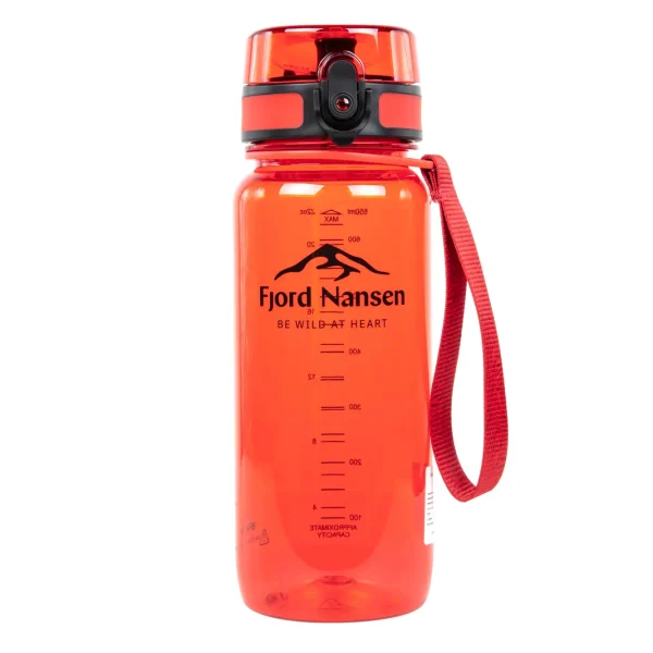 asgbox.pl - Butelka Fjord Nansen Viking Tritan 650ml Czerwona