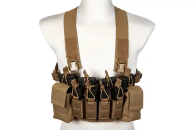 Taktyczny Chest Rig typu D3CRX - Coyote Brown - obrazek 3