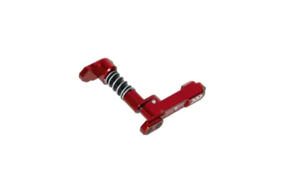 Obustronny zwalniacz magazynka CNC  M4/M16  (B) - Czerwony - obrazek 3
