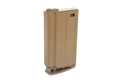 Magazynek mid cap 90 kulek Double Bell z uchwytem do replik z serii SC-02 Tan - obrazek 3