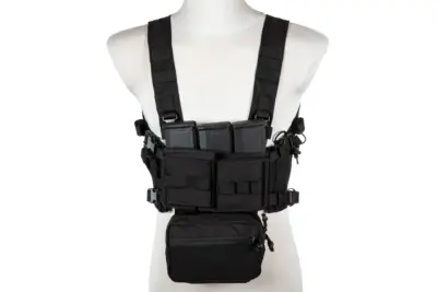 Taktyczny Chest Rig typu Mk4 - Czarny - obrazek 3