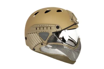 Hełm Full Face First  -Tan - obrazek 4