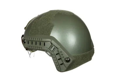 Replika hełmu X-Shield MH z Goglami - Oliwkowy - obrazek 5