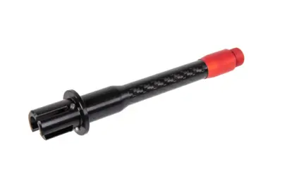 Lufa zewnętrzna do M4/M16 Mancraft Hybrid CNC -Carbon 6" Czerwony - obrazek 4