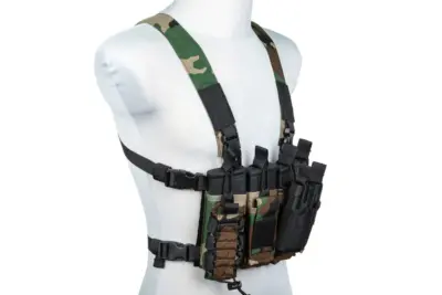 Kamizelka taktyczna typu Chest Rig Specna Arms Tactical Adaptive Woodland - obrazek 4
