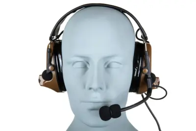 Zestaw słuchawkowy Tac-Sky WYS0014 CtC II Headset Coyote Brown - obrazek 3