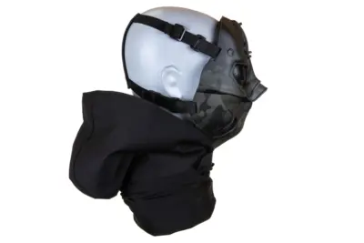 Maska Wosport Tactical Mask Set MC Black - obrazek 4