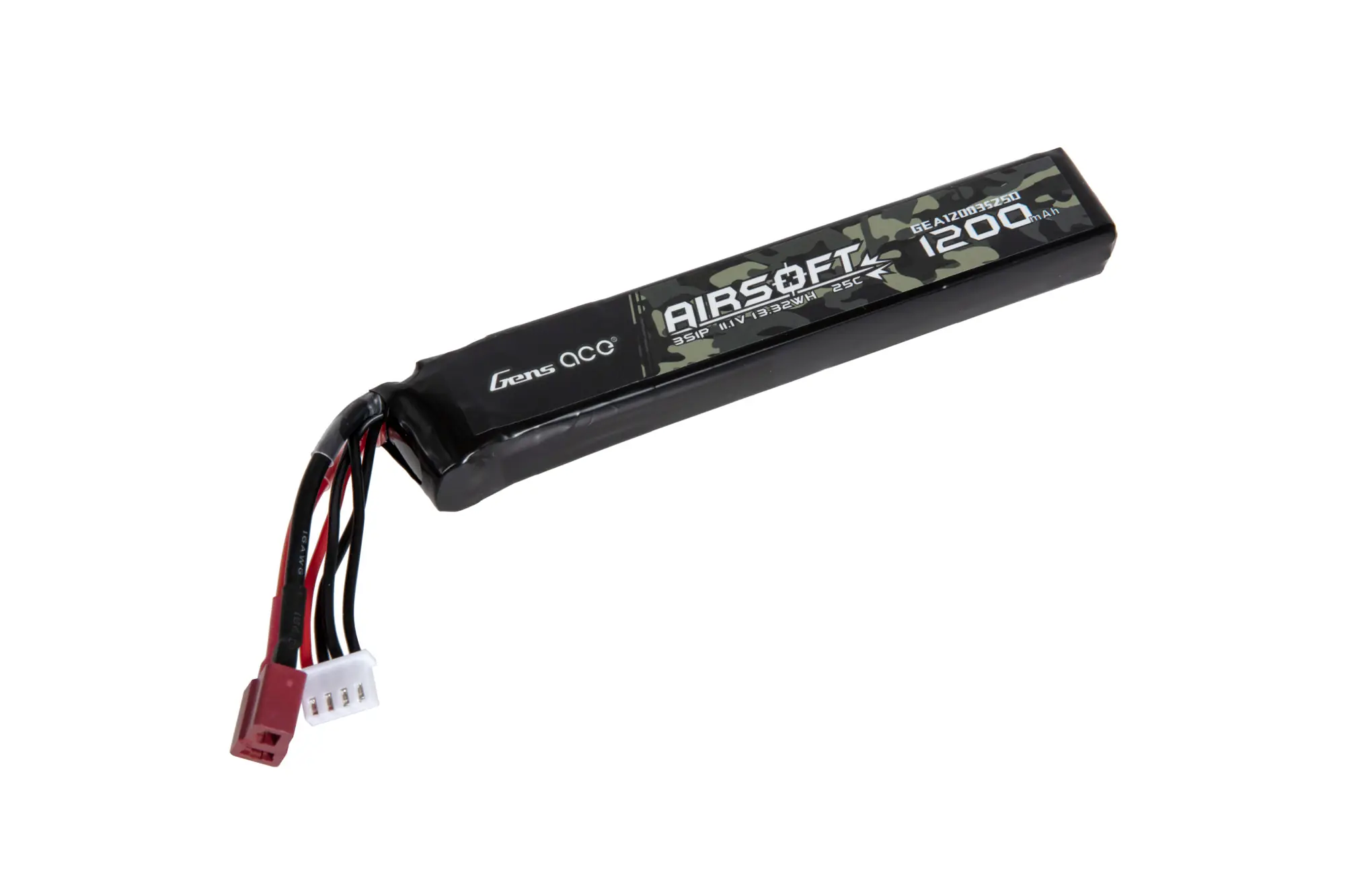 Akumulator Li-Po Gens ace 25C 1200mAh 3S1P 11.1V - T Deans GEN-06-037649-00 asgbox.pl asgbox.pl - Akumulator Li-Po Gens ace 25C 1200mAh 3S1P 11.1V - T Deans