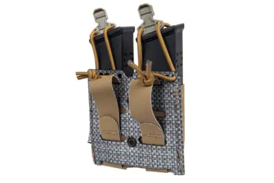 Elastyczna podwójna ładownica pistoletowa Primal Gear Coyote Brown - obrazek 4