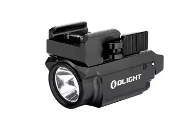Latarka taktyczna BALDR Mini RL z celownikiem laserowym - czarna - obrazek 3