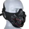 Maska Stalker EVO PLUS Fangs Ear Protection Czarny OD-G-WSP-28-039799-00 asgbox.pl