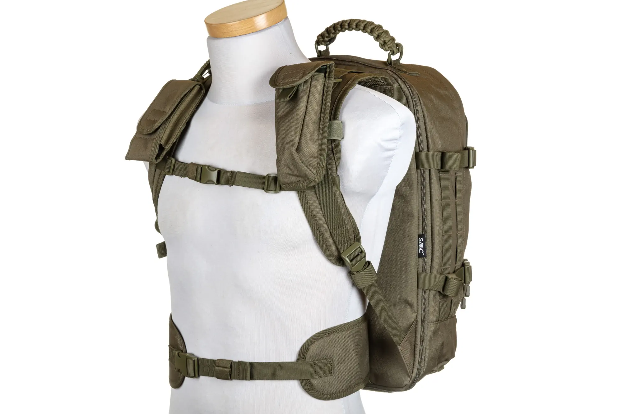 Plecak 30L Specna Arms Tactical Oliwkowy OD-G-SPE-20-042500-00 asgbox.pl Plecak 30L Specna Arms Tactical Oliwkowy - obrazek 3