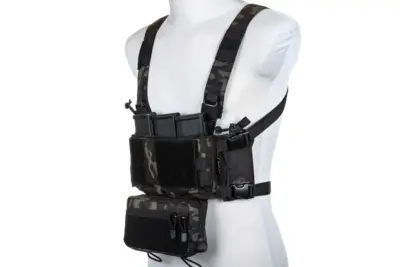 Kamizelka taktyczna typu Chest Rig Specna Arms Tactical Adaptive V2 MC Black - obrazek 2