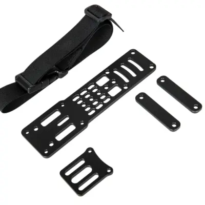 Alternative view of Szkieletowa pletwa do kabur Stegos - Czarny