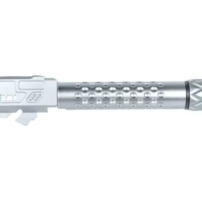 Alternative view of Aluminiowa lufa zewnętrzna 5KU do replik Umarex G19 GBB Jasno Szara