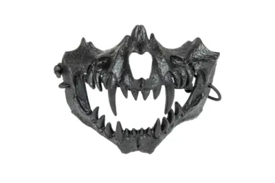 Maska Exoskeleton - Czarna - obrazek 4