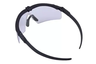 Okulary Tactical - Czarne/ Przeźroczyste - obrazek 2