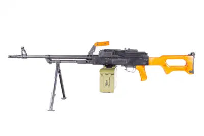 Replika karabinu maszynowego AK-PKM z elementami drewnianymi (OUTLET) - obrazek 4