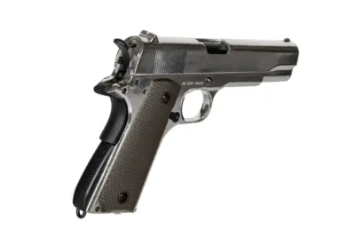 Replika pistoletu M1911 (723DY) - Srebrna - obrazek 5