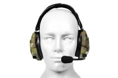 Taktyczne słuchawki aktywne Bluetooth HD-16 - Multicam - obrazek 4