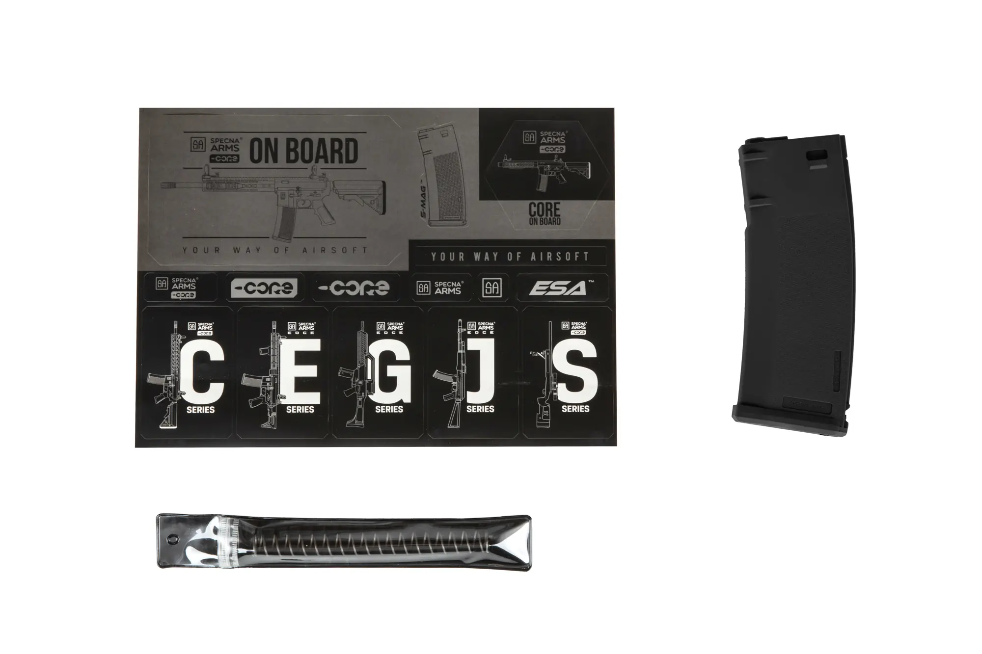Replika karabinka SA-C17 CORE™ - Czarna OD-G-SPE-01-021863-00 asgbox.pl Replika karabinka SA-C17 CORE™ - Czarna - obrazek 11