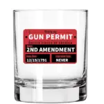 Szklanka do whisky - GUN PERMIT - obrazek 2