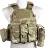 Kamizelka Plate Carrier Emerson Gear 6094A Style z zestawem ładownic MC OD-G-EME-18-041219-00 asgbox.pl Kamizelka Plate Carrier Emerson Gear 6094A Style z zestawem ładownic MC OD-G-EME-18-041219-00 asgbox.pl