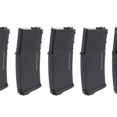 Alternative view of Magazynek Mid-Cap 130/ 30 kulek Arcturus EMM M4/M16 Variable-Cap do replik M4/M16 Czarny (5 pack)