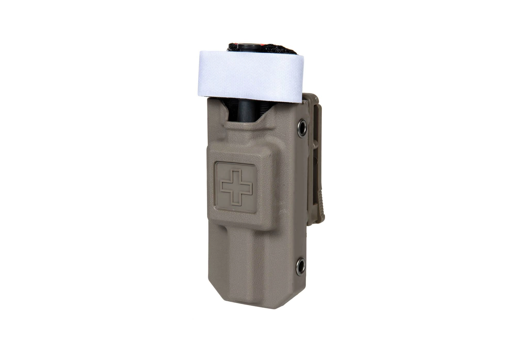 Replika stazy taktycznej CAT z ładownicą - tan UTT-19-032060-00 asgbox.pl Replika stazy taktycznej CAT z ładownicą - tan - obrazek 4