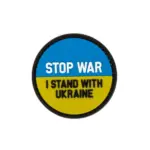 asgbox.pl - Naszywka STOP WAR - STAND WITH UKRAINE