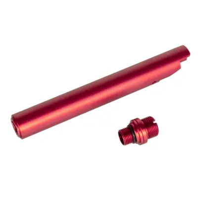 Alternative view of Lufa zewnętrzna typu No-Recoil 2WAY do Hi-Capa D.O.R - Czerwona