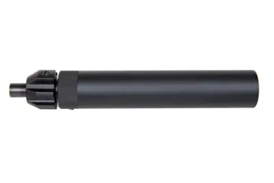 Tłumik dźwięku 5KU do replik QD MP7A1 KSC/KWA/Umarex (12mm CW) Czarny - obrazek 2