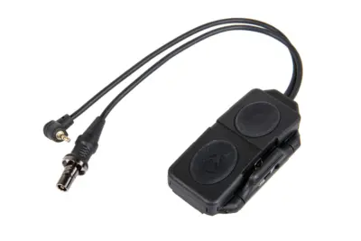asgbox.pl - Podwójny włącznik żelowy WADSN z szybkim montażem (SF&2.5mm) Czarny
